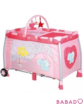 Манеж-кровать розовый Babies в ассорт.