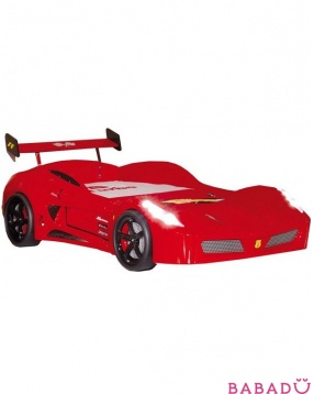 Кровать-машина Ferrari Nitro красная New Grifon Style