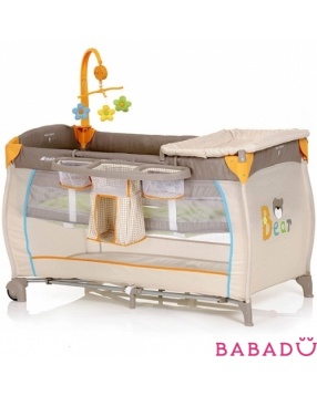 Манеж-кровать Baby Center bear Hauck (Хаук)