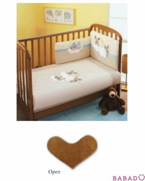 Кровать PEN маятник 65х125 см (орех) Baby Italia (Беби Италия)