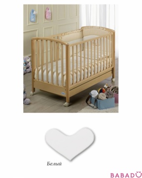 Кровать Dalia 60х120 см (белый) Baby Italia (Беби Италия)