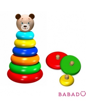 Пирамидка Медведь Toys Lab (Тойз Лаб)