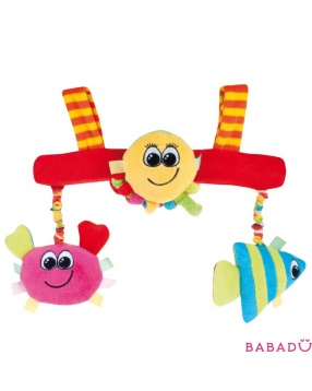 Мягкая игрушка на коляску или кроватку Цветной океан Canpol (Канпол)