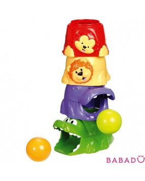 Пирамидка животные с шариками Playskool (Плейскул)