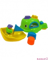 Игрушка для ванной кит и кораблик с аксессуарами Simba Baby (Симба Беби) в ассортименте