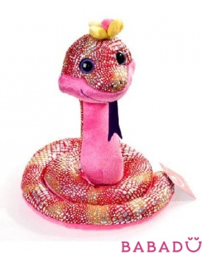 Игрушка Веселая змея с цветком 40 см Aurora (Аврора)
