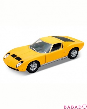 Модель машины Lamborghini Miura SV 1971 1:18 Welly (Велли) в ассортименте