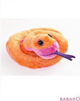 Игрушка Змея оранжевая 50 см Aurora (Аврора)