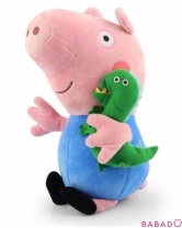 Мягкая игрушка Джордж с динозавром 30 см Свинка Пеппа (Peppa Pig)