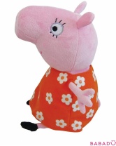 Мягкая игрушка Мама Свинка в платьице 30 см Свинка Пеппа (Peppa Pig)