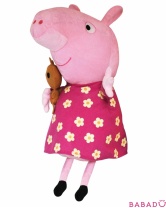 Мягкая игрушка Свинка Пеппа в пижаме 40 см (Peppa Pig)