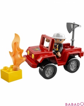 Начальник пожарной станции Лего Дупло (Lego Duplo)