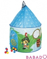 Домик-палатка Пираты с шариками 100 штук Calida (Калида)