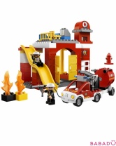 Пожарная станция Лего Дупло (Lego Duplo)