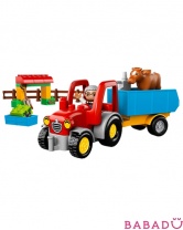 Сельскохозяйственный трактор Лего Дупло (Lego Duplo)