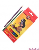 Набор цветных карандашей 24 шт. Крот Koh I Noor (Кохинор)