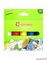 Краски для рисования по ткани 5 цв Baramba Jovi (Джови)