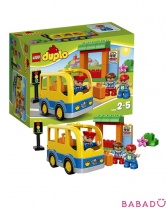 Школьный автобус Лего Дупло (Lego Duplo)