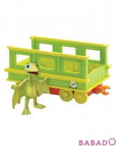 Тайни с вагончиком Поезд Динозавров 1toy