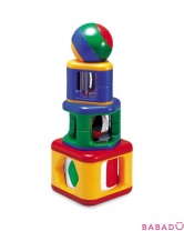Пирамидка с подвижными элементами Tolo Toys