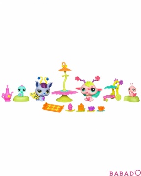 Игровой набор с 2-мя волшебными феями Littlest Pet Shop Hasbro (Хасбро) в ассорт.