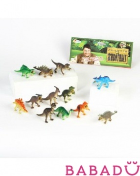 Набор из 12 маленьких фигурок динозавров Играем вместе в ассорт.