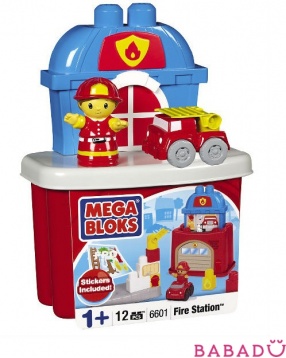 Набор Пожарная станция Mega Bloks (Мега Блокс)