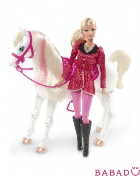 Набор Барби тренирует лошадку Сказка о пони Mattel (Маттел)