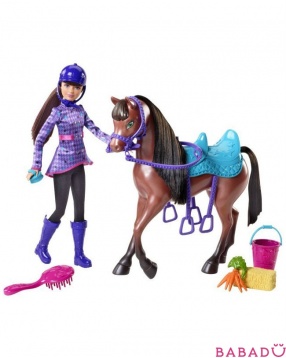 Набор Скиппер с лошадкой – Барби Сказка о пони Mattel (Маттел)