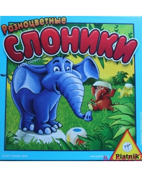 Игра Разноцветные слоники Piatnik