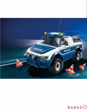 Полицейская машина с пультом и камерой Playmobil (Плеймобил)