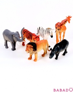 Набор из 6 животных саванны Играем вместе в ассорт.