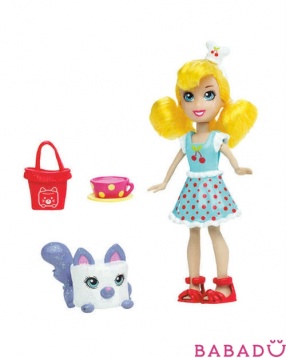 Кукла и вымышленное животное Cutants Polly Pocket Mattel (Маттел) в ассорт.