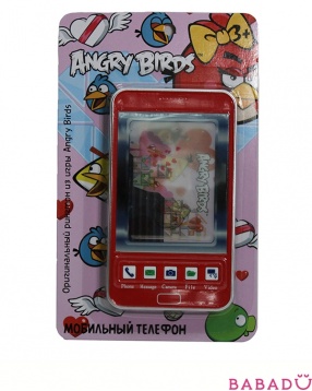 Детский мобильный телефон Samsung Angry Birds 1toy
