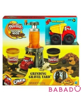 Набор пластилина Строительный Play-Doh Hasbro (Хасбро)
