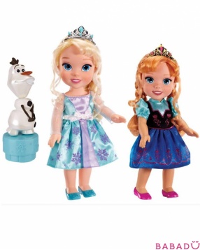 Игровой набор Эльза, Анна и  Олаф Холодное Сердце Disney Princess (Принцессы Дисней) Jakks Pacific