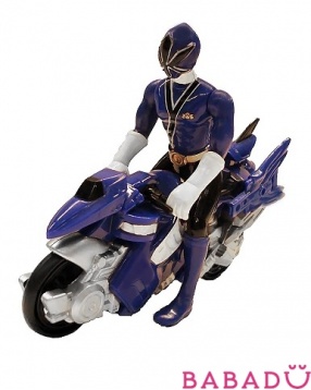 Мини-мотоцикл с фигуркой Power Rangers (Рейнджеры) в асс.