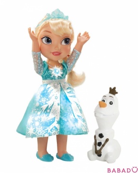 Кукла функциональная Эльза и Олаф Холодное Сердце Disney Princess (Принцессы Дисней)