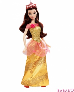 Кукла Белль в сверкающем наряде Принцессы Disney Mattel (Маттел)