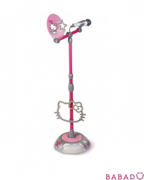 Микрофон на стойке Hello Kitty Smoby (Смоби)