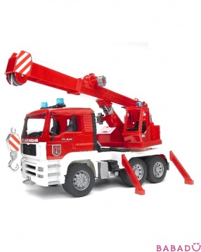 Пожарная машина-автокран с модулем MAN Bruder (Брудер)