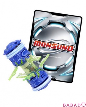Дикая капсула с двигателем и световыми эффектами Мансуно (Monsuno) в ассорт.
