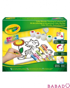 Набор для рисования и раскрашивания Color Wonder Crayola (Крайола)