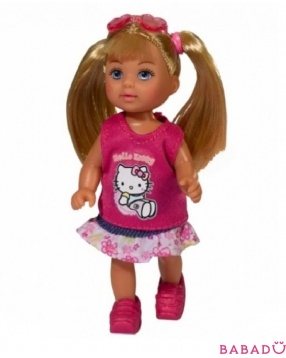 Кукла Еви в модной одежде Hello Kitty Steffi Love Simba (Симба) в ассорт.