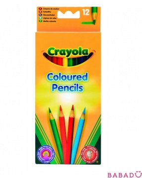 12 цветных карандашей Сrayola (Крайола)