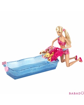 Набор Барби Весенний аттракцион Плавающие щенки Mattel (Маттел)