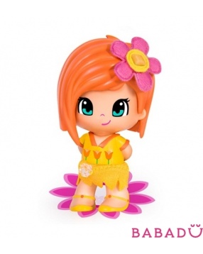 Кукла Пинипон с оранжевыми волосами и модной татуировкой Famosa (Фамоса)