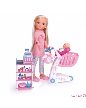 Кукла Нэнси с сестренкой идет за покупками Famosa (Фамоса)