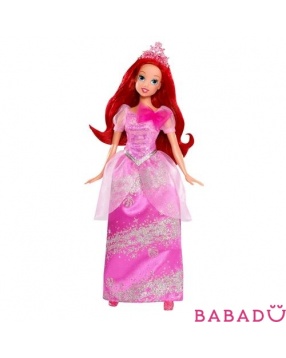 Принцесса Диснея Ариэль в сверкающем платье (Mattel Disney Princess)