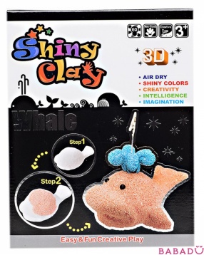 Набор шарикового пластилина Shiny Clay Кит Five Stars